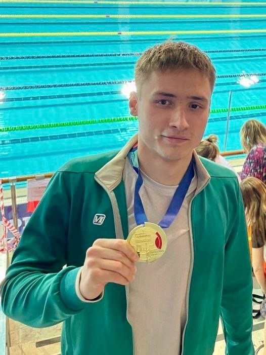 ЗОЛОТО завоевал пловец из Удмуртии на Открытом чемпионате Европы по плаванию Международного паралимпийского комитета