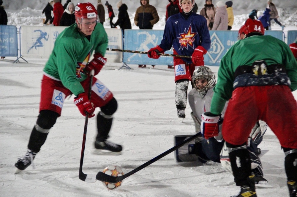  2 января главная хоккейная команда Удмуртской Республики ИЖСТАЛЬ провела открытую тренировку